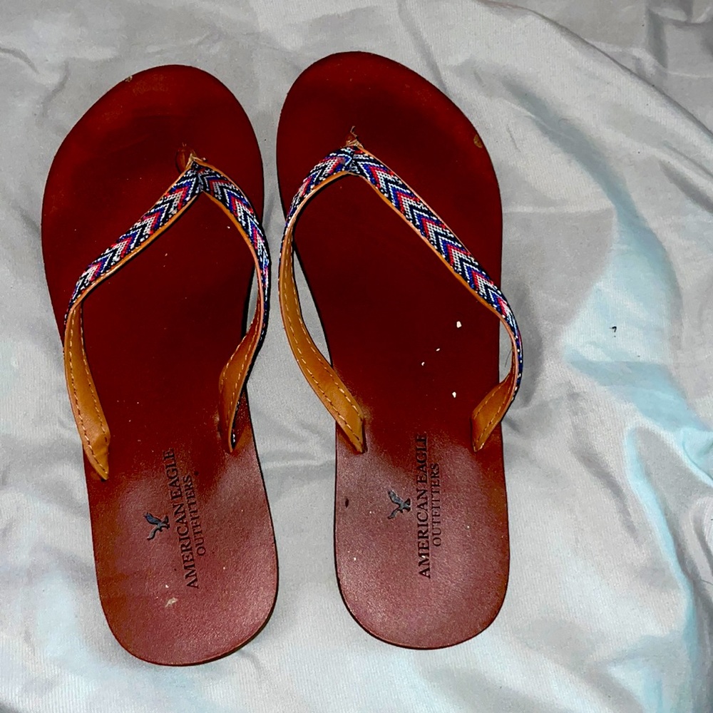 American eagle flip flops